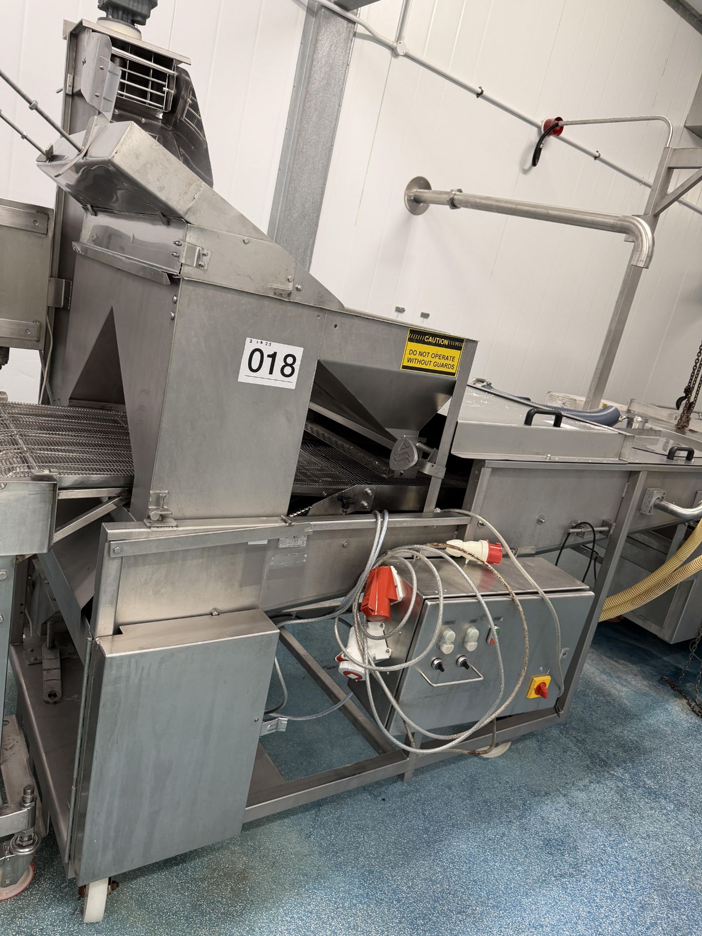 STEIN CRUMBING MACHINE. + SPARES + MANUAL - Image 2 of 6
