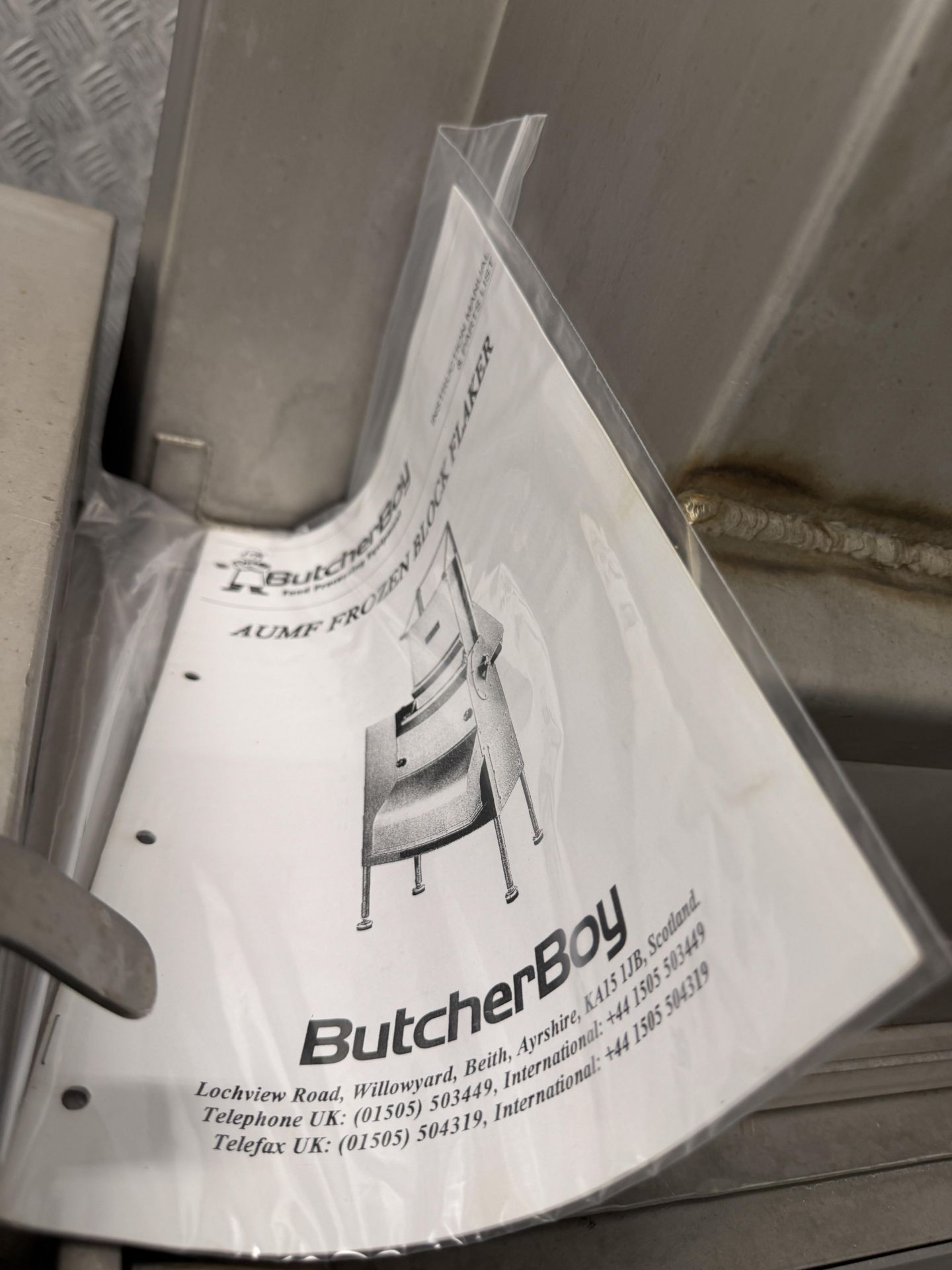 BUTCHER BOY FLAKER. + SPARES + MANUAL - Image 5 of 6