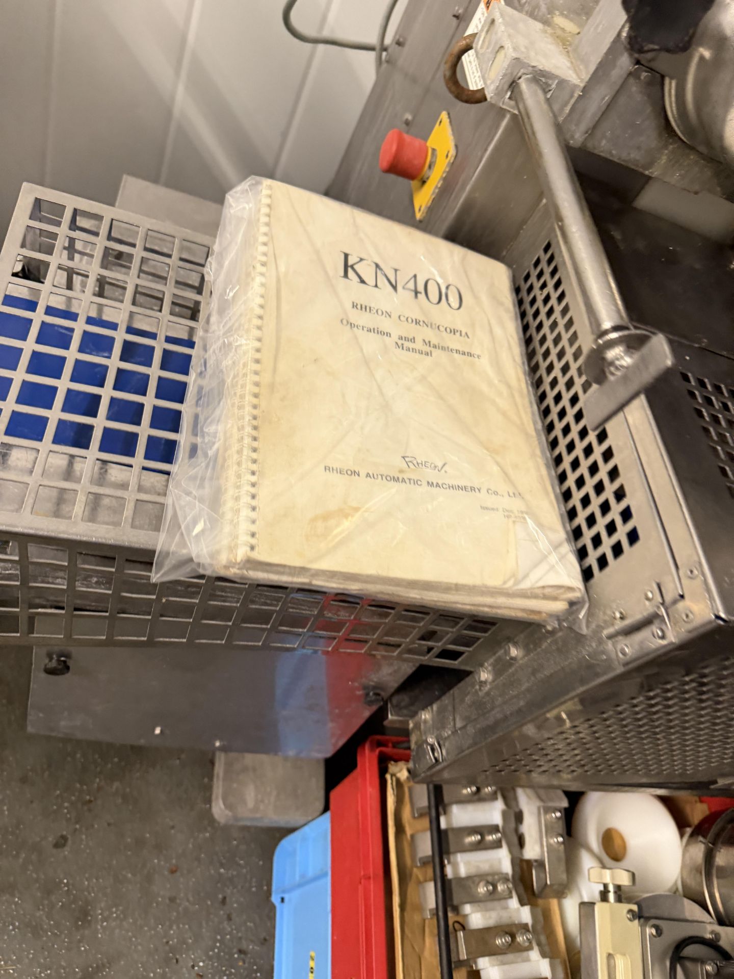 RHEON KN400 ENCRUSTING MACHINE. + SPARES + MANUAL - Image 3 of 6