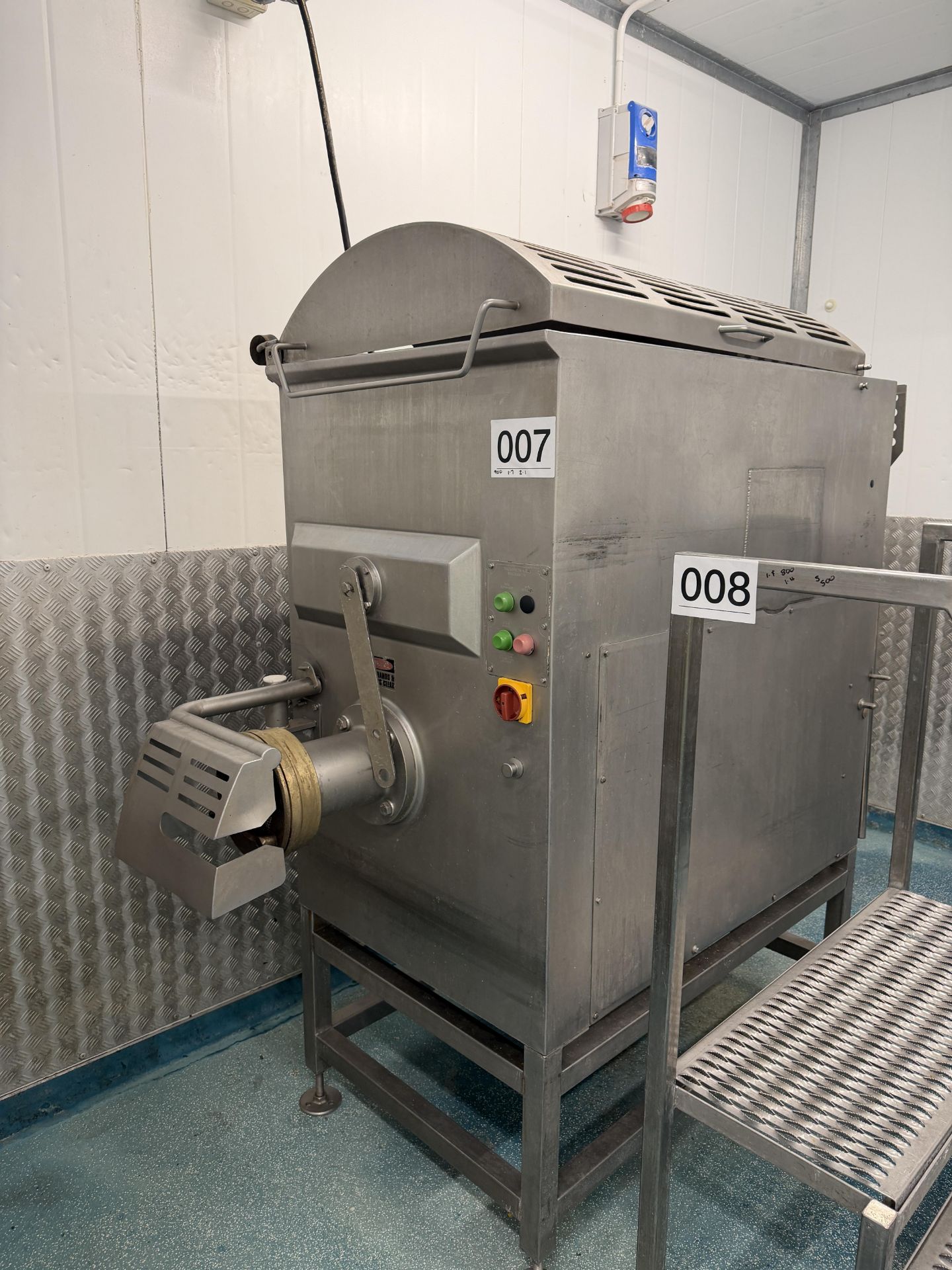 THOMPSON MIXER GRINDER. + SPARES