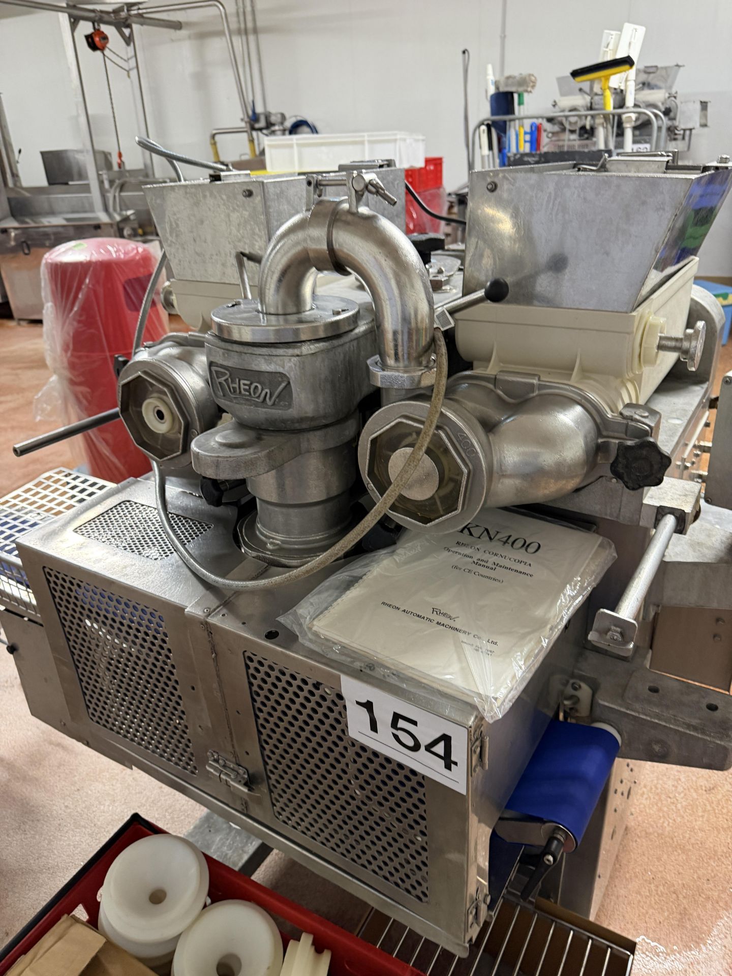 RHEON KN400 ENCRUSTING MACHINE. + SPARES + MANUAL - Image 10 of 19
