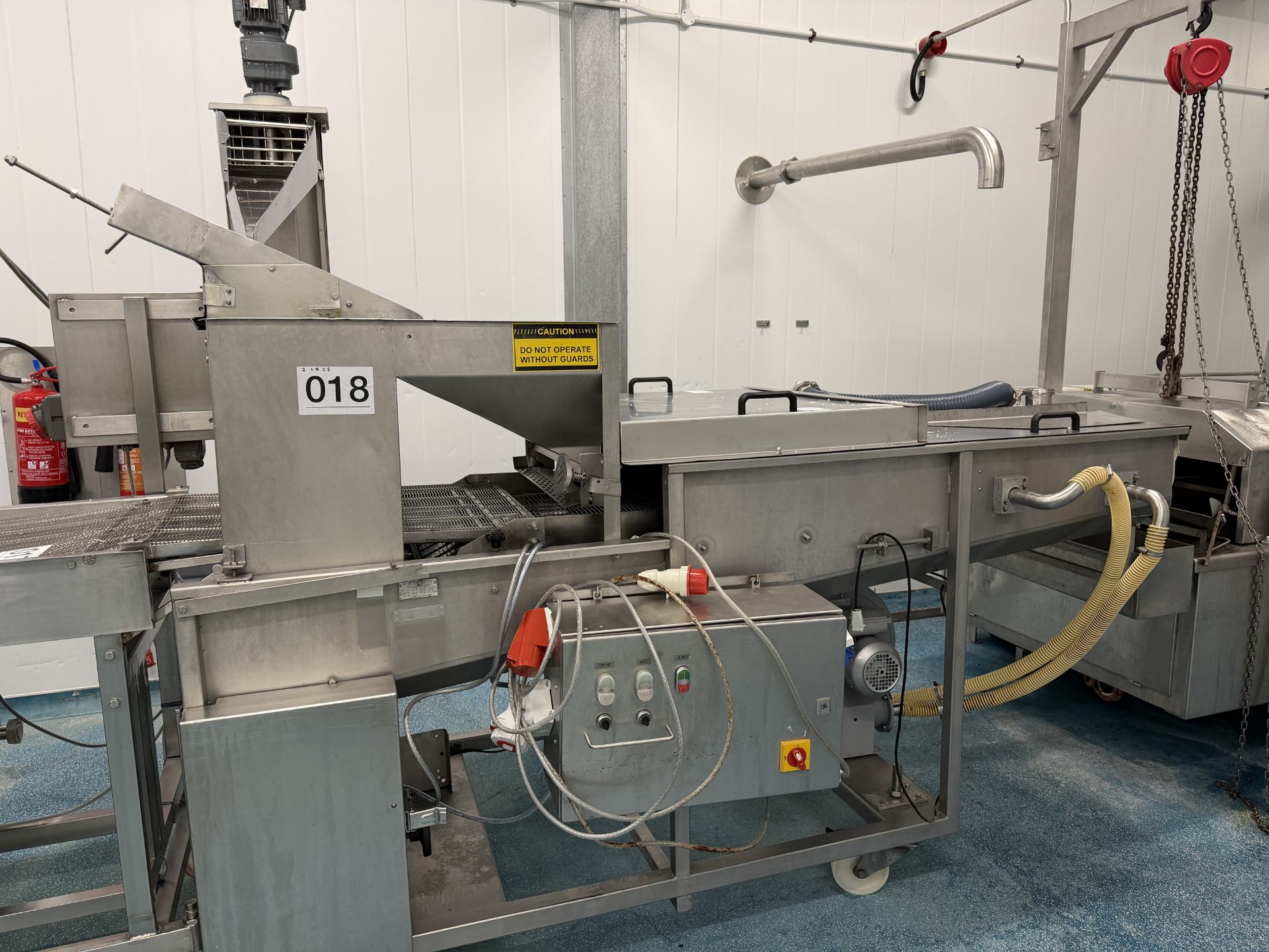 STEIN CRUMBING MACHINE. + SPARES + MANUAL - Image 3 of 6