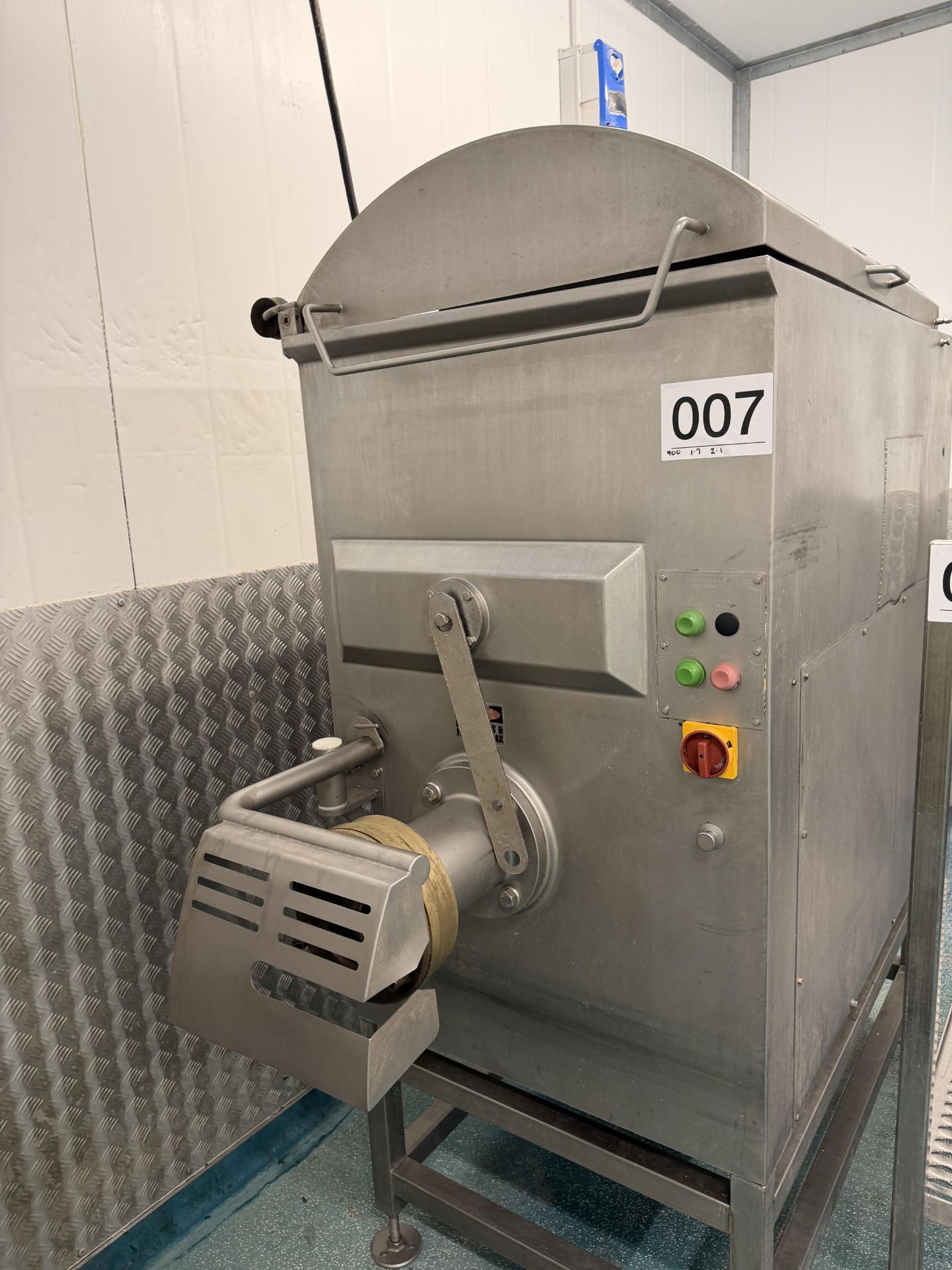 THOMPSON MIXER GRINDER. + SPARES - Image 3 of 6