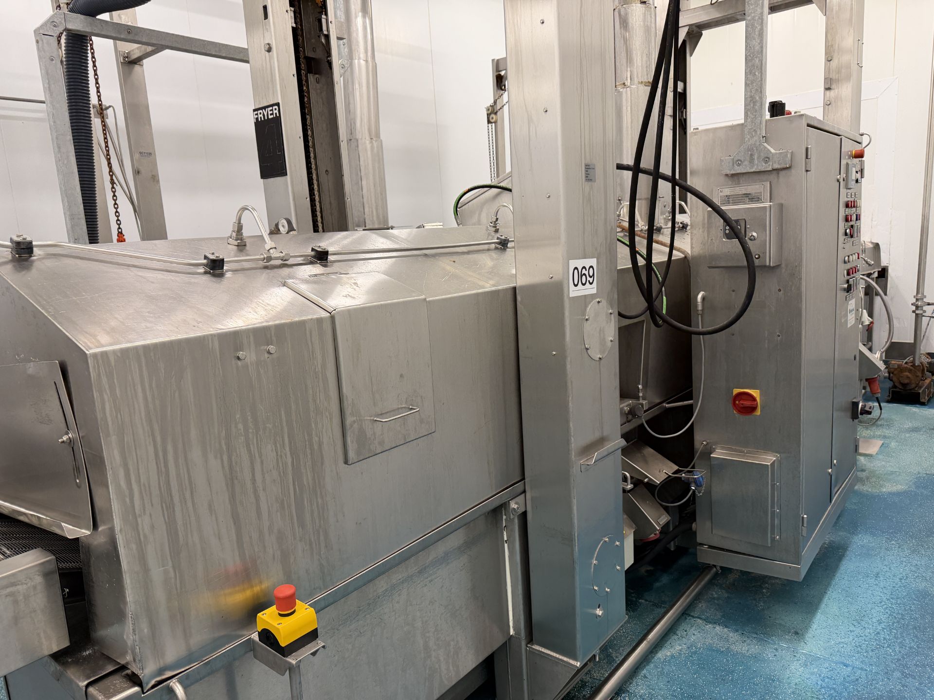 KOPPENS BRN3000/500 ELECTRIC FRYER. + SPARES + MANUAL