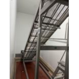 INCLINE WIRE MESH BELT CONVEYOR.