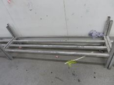 2 X ALUMINIUM RACKS.