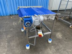 SHORT INTRALOX TYPE CONVEYOR.