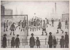 Laurence Stephen Lowry (1887-1976) The Football Match