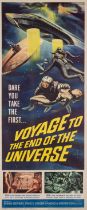 Voyage To The End Of The Universe, US Insert, linen backed, framed and glazed, American Internati...