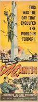 The Deadly Mantis, US Insert, linen backed, framed and glazed, Universal, 1957.