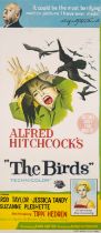 The Birds, Australian Daybill, board backed, framed and glazed, Universal, 1963; Vertigo, Austral...