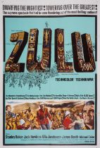 Zulu, US 1 Sheet, Embassy, 1964