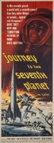 Journey to the Seventh Planet, US Insert, linen backed, framed and glazed, American International...