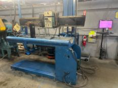 48" Jetline Seam Welder w/ Miller SR150-32 Welding Power Supply