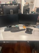 Dell Multiplex PC, 2 Monitors, Brother Printer