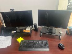 Dell PC, 2 Monitors, Brother Printer