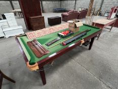 NO VAT Snooker table & equipment
