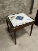 NO VAT Various chess boards & card table