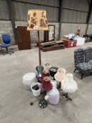 NO VAT Various lamps