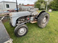 NO VAT 1957 Grey Massey Ferguson Tractor