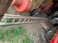 NO VAT Double extension ladder 8.7m