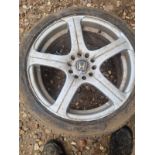 Set of Honda alloy wheels Rapid 215/45Zr17 0/w x L