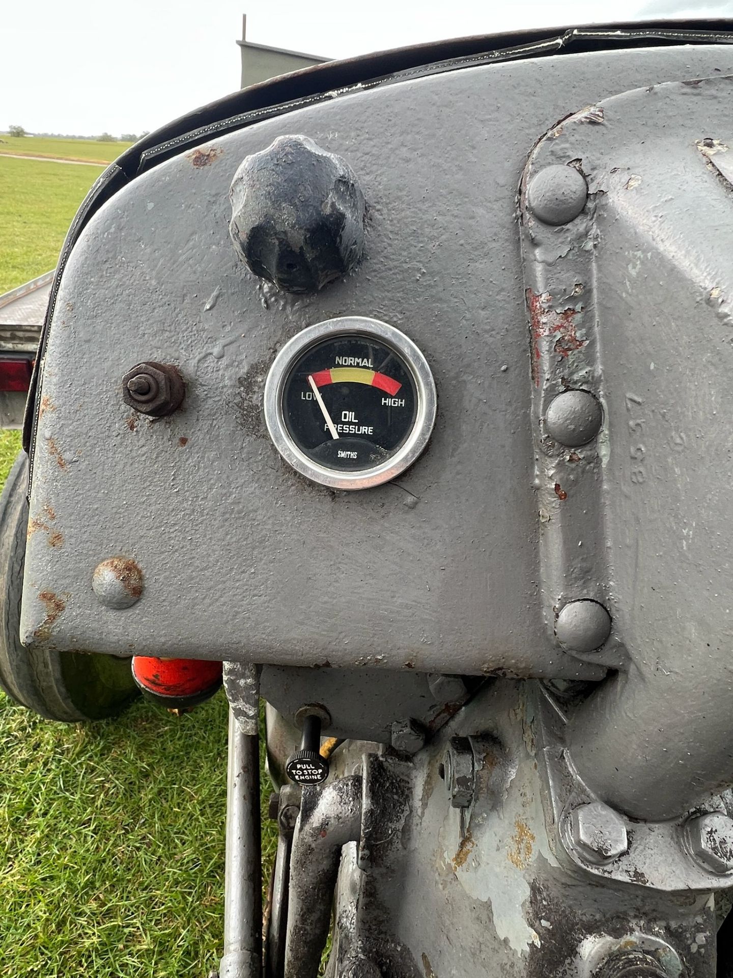 NO VAT 1957 Grey Massey Ferguson Tractor - Image 3 of 9