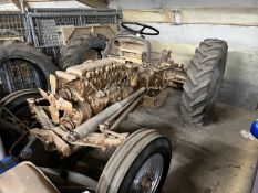 NO VAT Massey Ferguson Goldseal tractor, rebuilt engine, unfinished project