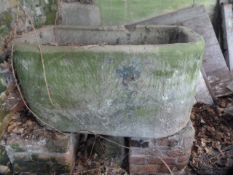 NO VAT 1 x stone trough