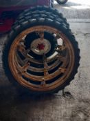 NO VAT Crop wheels to suit MF35/McCormick B275