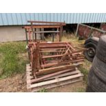 Heap of trestels