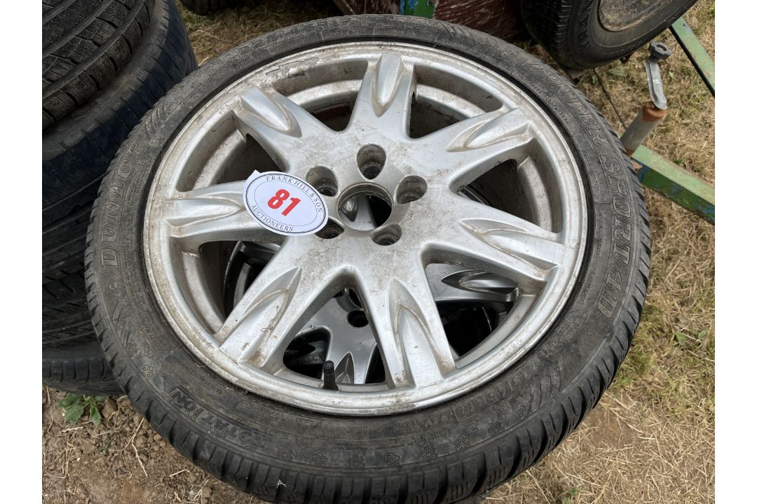 4 Wheels & tyres 225/45R17 - Image 3 of 3