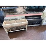 3 x Plastic assorted weaner feeders