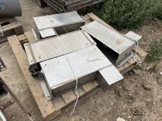 4 stainless steel header tanks