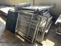 Heap of assorted pig partitions