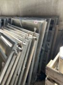 8 of 50" x 57" heavy duty pig gates with pins