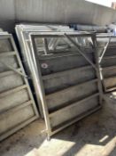 9 of 50" x 57" heavy duty pig gates with pins