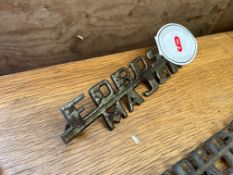 Fordson Major bonnet badge