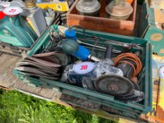 Box of power tools