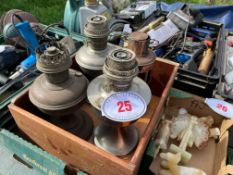 4 Paraffin lamps