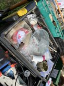 Box of plumbing gear