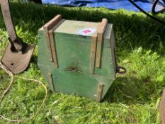 Grindstone in box