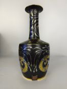 Ru kiln gold-plated silver lacquerware appreciation vase (with box)