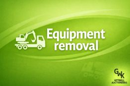 Equipment Removal/Rigging