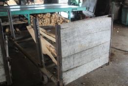 8' Lumber Cart Adjustable to 14'