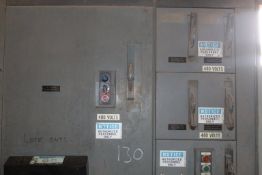480V Breaker Panel