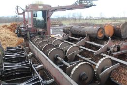 2000 Mellott 200 Type ll Rosserhead Debarker 36"
