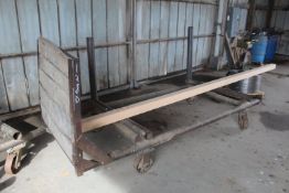 8' Lumber Cart Adjustable to 14'