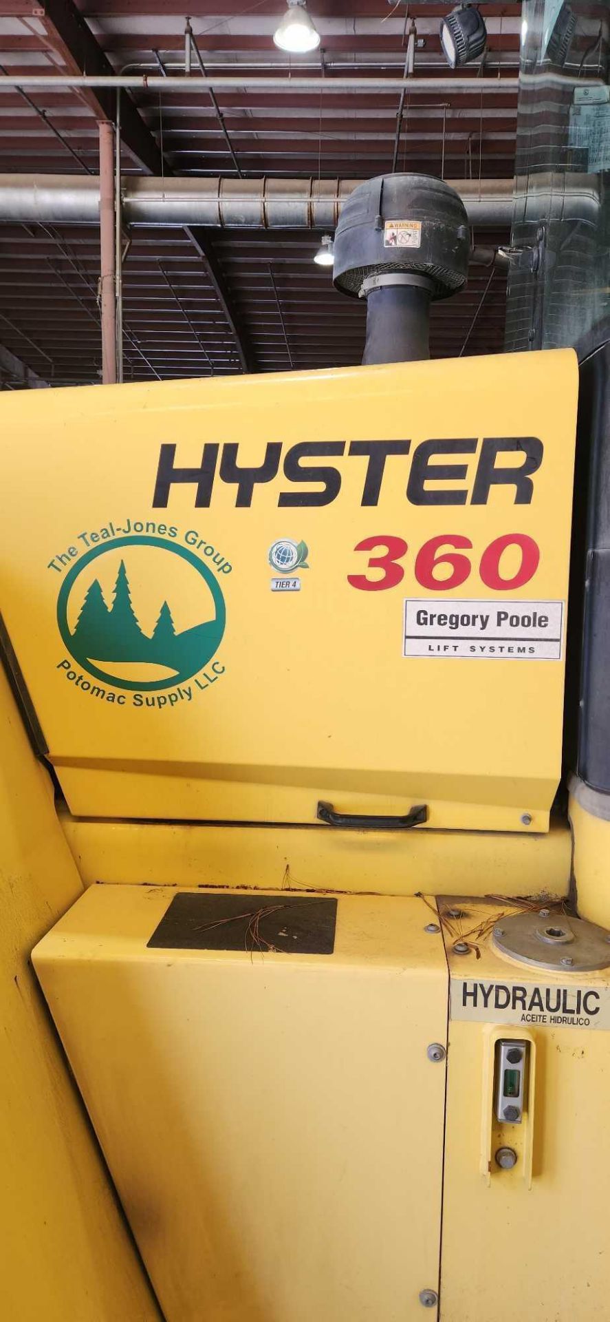 (2021) Hyster H360 XD, 36,000 LB Cap Forklift - Image 5 of 16