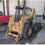 Case 85XT Excavator with Bucket